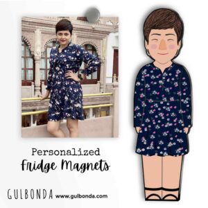 Single Custom Fridge Magnet