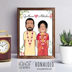 Wedding Anniversary Frame Gift